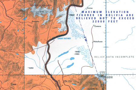 apolobamba map - relief data incomplete...