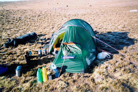 Hilleberg Namatj in Apolobamba, Bolivia.